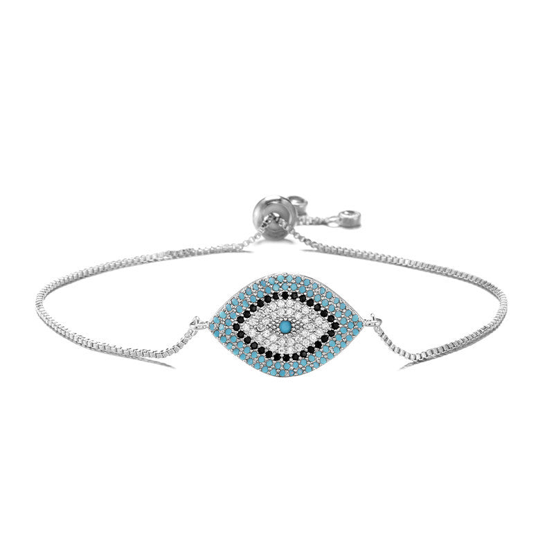 NEWBUY Trendy Turkish Gold Evil Eye