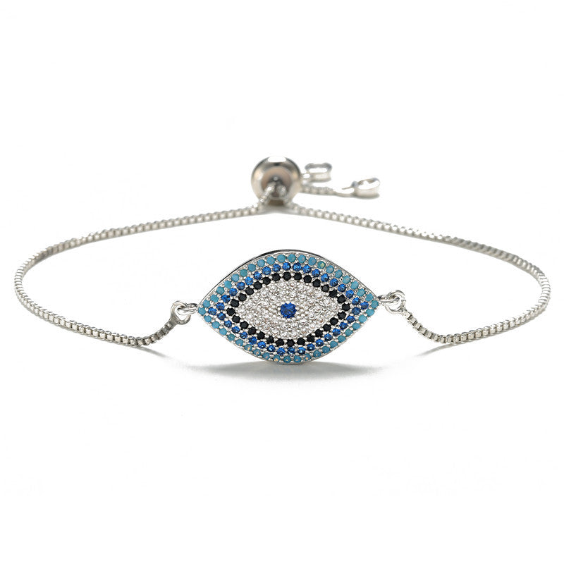 NEWBUY Trendy Turkish Gold Evil Eye